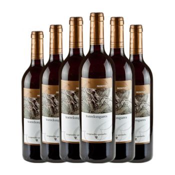 Covinca Vino Tinto Torrelongares Cariñena Reserva 75 Cl 13.5% Vol. (pack De 6 Unidades)