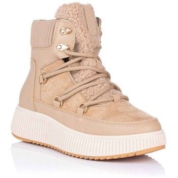 Jomix Descansos Bota de invierno con plataforma para mujer