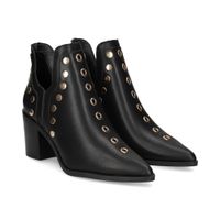 befree botines con tacon mujer - negro talla 39