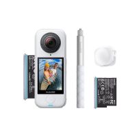 camara deportiva insta360 x4 air 8k 360 blanc arctic starter pack ultraligera