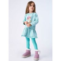 liu jo vestidos vestido corto en sudadera para nina