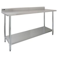 mesa para catering de acero inoxidable 183m capacidad de peso 250kg