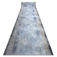 alfombra de pasillo con refuerzo de goma lotus frames 29870 marco de p 60x330 cm