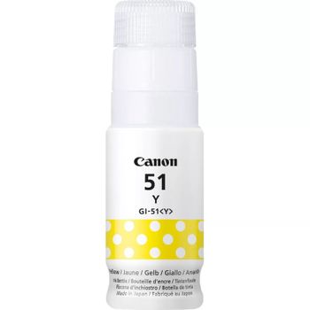 Botella de Tinta Original Canon GI-51Y Amarillo