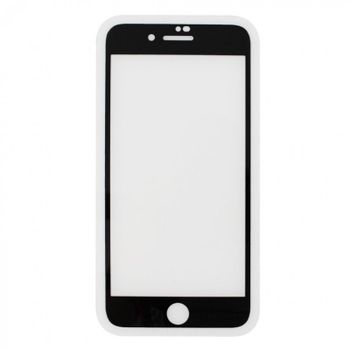 Mooov Protector Pantalla Cristal Templado 3D Marco Negro para Iphone 7/8/SE 2020