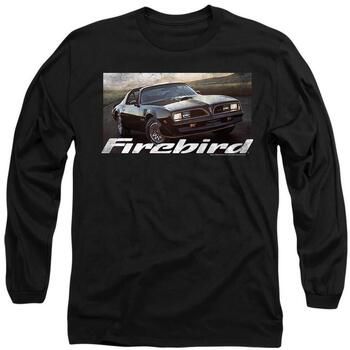 Pontiac Camiseta manga larga Firebird 76 para mujer
