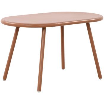 Mesa De Centro Velva Plástico Terracota 45x80x45 Cm Clp