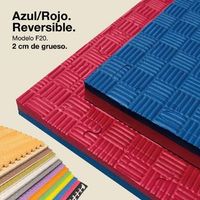 jowy 20 piezas 20m2 tatami puzzle 2cm 100x100cm r superficie r5 lineasr rojoazul