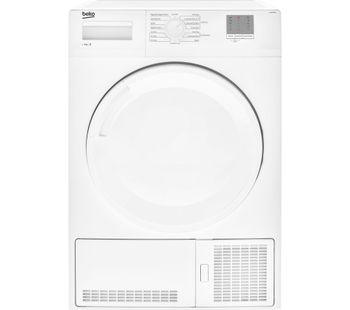 Beko Tumble Dryer DTGC8000W 8 kg Condenser  - White, White