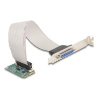 adaptador mini pci express delock 95275 paralelo db-25 hembra para pc