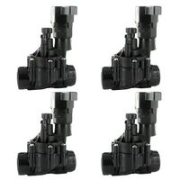 electrovalvula rain bird 100-dvf 9v con regulador de caudal pack x 4  oferta exclusiva