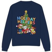 dessins animes jersey holiday helpers para hombre
