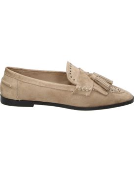 Zapato Mocasín Beige Corina M5680 Para Mujer 41