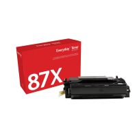 toner negro xerox everyday compatible hp 87x cf287x alta capacidad 18000 paginas