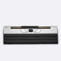 raton contour design rollermouse go inalambrico bluetooth 4000 dpi negro plata ergonomico