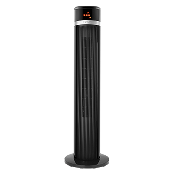 Aigostar Ross - Ventilador de Torre con Mando a Distancia, 103cm, Pantalla LED, 3 velocidades, 3 Modos, Oscilante 60º, Temporizador 7 horas. Ventilador Silencioso 35W. Sin Aspas, Fácil Instalación