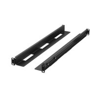 riel deslizante lanberg ak-1902-b ready rail 1u acero negro 650-1090mm 90kg