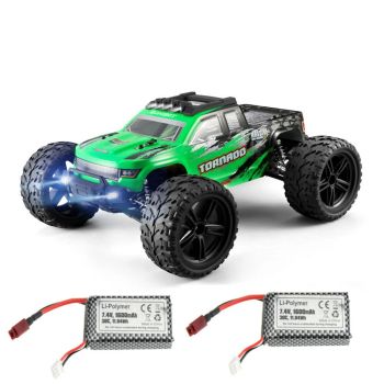 Flyhal HBX FC610 RTR Dos baterías 1/10 2.4G 4WD 46km/h Coche RC Vehículos Luces LED Cepillado Gran camión Modelo Juguete