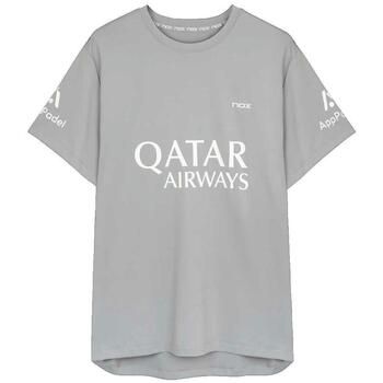 Nox Camiseta T-shirt Sponsors AT10 gris para mujer