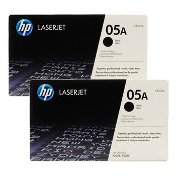 Original Multipack HP LaserJet P2030 Printer Toner Cartridges (2 Pack) -CE505A