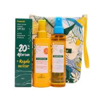 pack spray solar sublime spf 50  aceite reparador aftersun