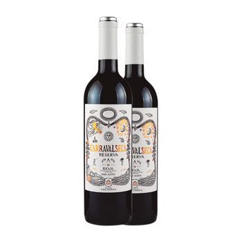 Casa Primicia Vino Tinto Carravalseca Rioja Reserva 75 Cl 14% Vol. (pack De 2 Unidades)