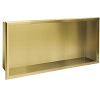 estante de bano rea 09 30x60x10 brush gold