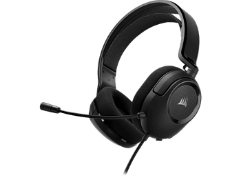 Auriculares gaming - Corsair HS35 v2, Circumaurales, Micrófono omnidireccional, Carbón