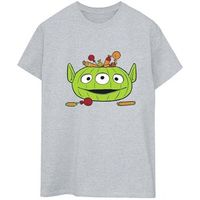 disney camiseta alien pumpkin basket para mujer