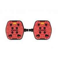 look pedal trail grip red