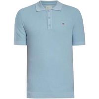 gant polo polo de algodon con microtextura para hombre