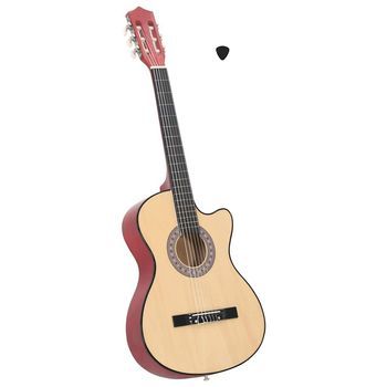 Guitarra Ac¨²stica Occidental Cutaway 6 Cuerdas Madera Tilo 38