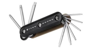 Topeak torx combo multi tools negro   dorado  9 funciones