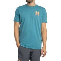 under armour camiseta camiseta holgada con grafico en la espalda y logotipo borroso para hombre