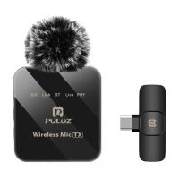 microfono puluz pu648b usb-c inalambrico con reduccion de ruido enc y 12h bateria