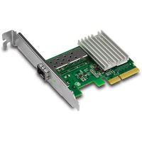 tarjeta de red trendnet teg-10gecsfp pci express 10 gbps sfp perfil bajo