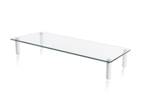 stand de sobremesa para pantalla equip 650882 cristal templado hasta 20kg