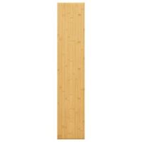 estante de pared  estante flotante de bambu 100x20x4 cm