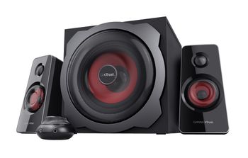 ALTAVOCES 2.1 TRUST TYTAN GXT 38 GAMING SUBWOOFER NEGRO