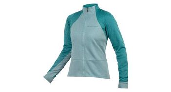 Maillot de manga larga endura gv500 mujer verde