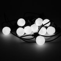 5m connectable festoon lights - white g50
