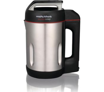 MORPHY RICHARDS 501014 Saut? and Soup Maker - Stainless Steel, Stainless Steel