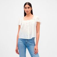 gap top corto de cuello cuadrado 799692-968