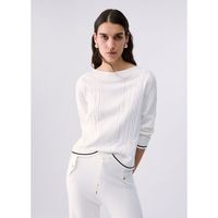 liu jo jersey punto con profili a contrasto para mujer