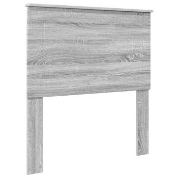 Cabecero，panel De Cabecero Gris Sonoma 100 Cm Madera De Ingeniería