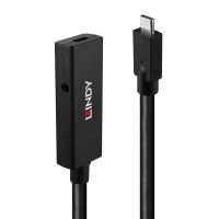 cable alargador usb-c lindy 43364 5 m usb 32 gen 2 10 gbits negro