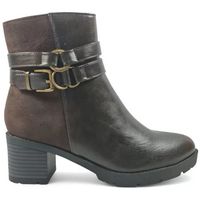 timbos botines botin tacon de mujer marron 132072 para mujer