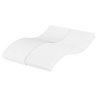 colchon de espuma dureza 2 3 blanco 140x200 cm vidaxl