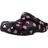 crocs zuecos sandalia classic flower clo para mujer