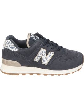 Deportivas New Balance 574 Negras Con Animal Print Wl574v2-xe2 38